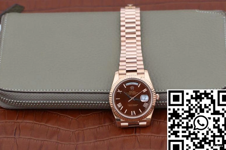 Rolex Date 40mm Factory EW 228235 Brown Day Dial 0507